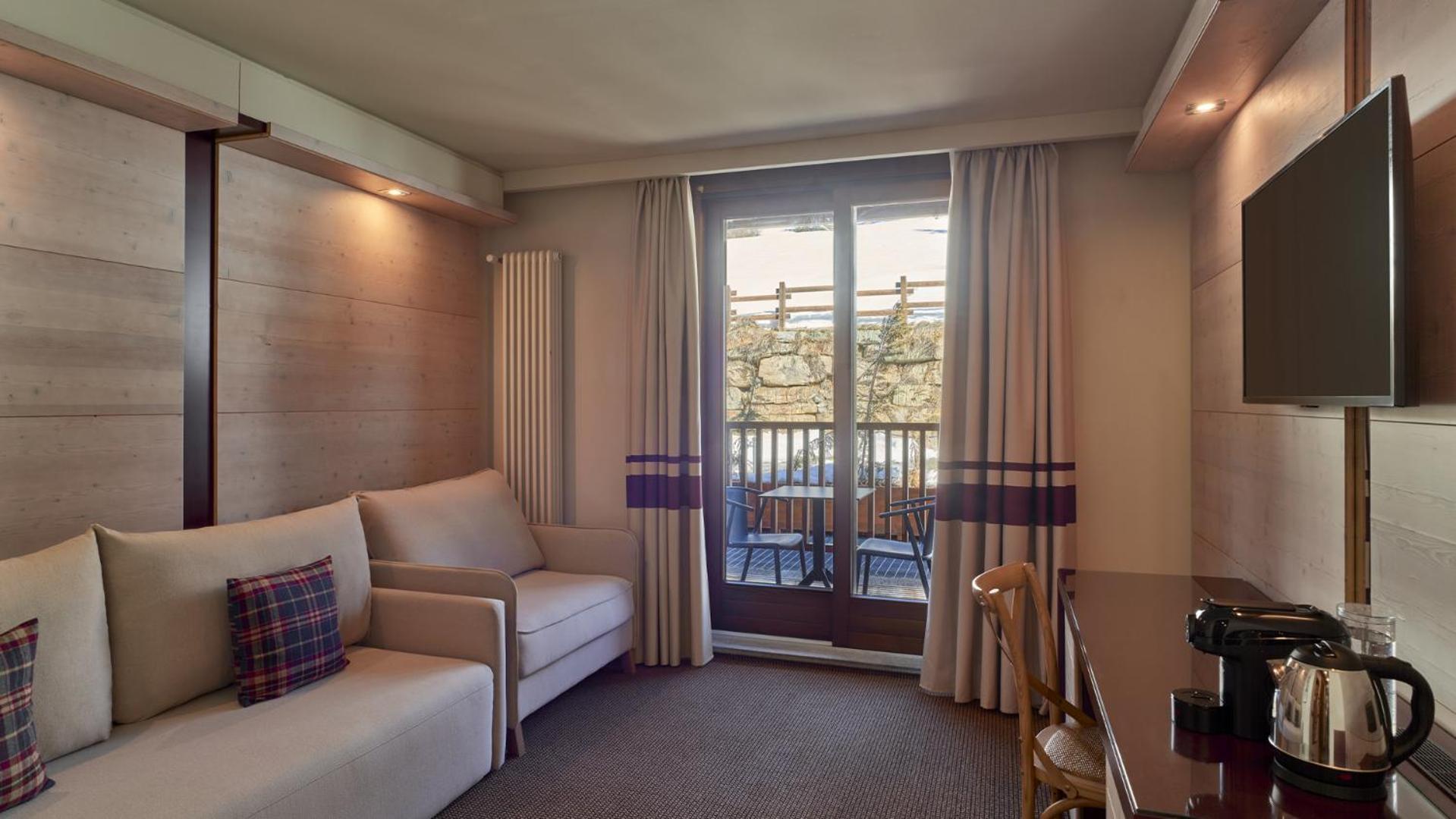 Hotel Sansicario Majestic Cesana Torinese Oda fotoğraf