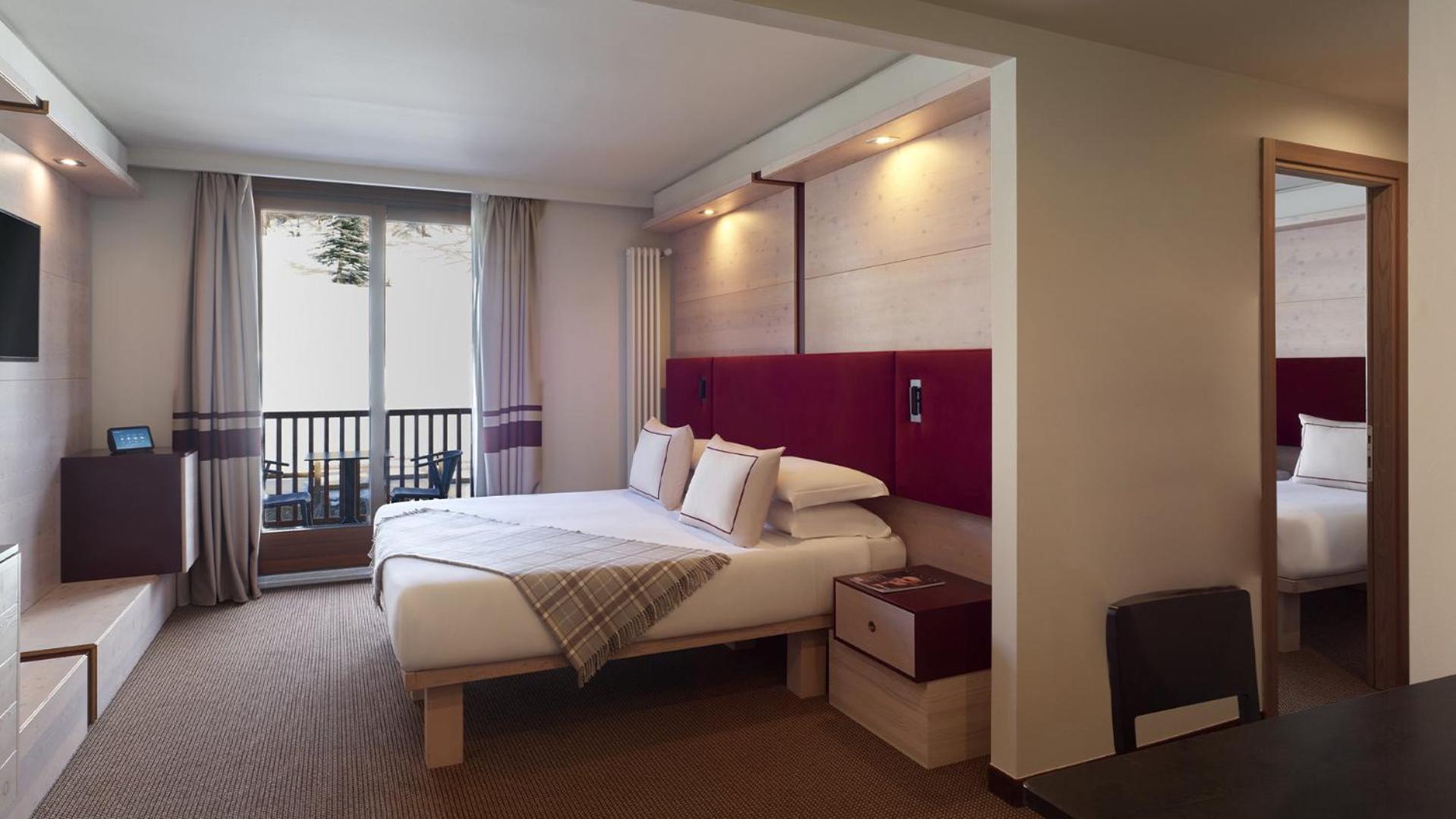 Hotel Sansicario Majestic Cesana Torinese Oda fotoğraf