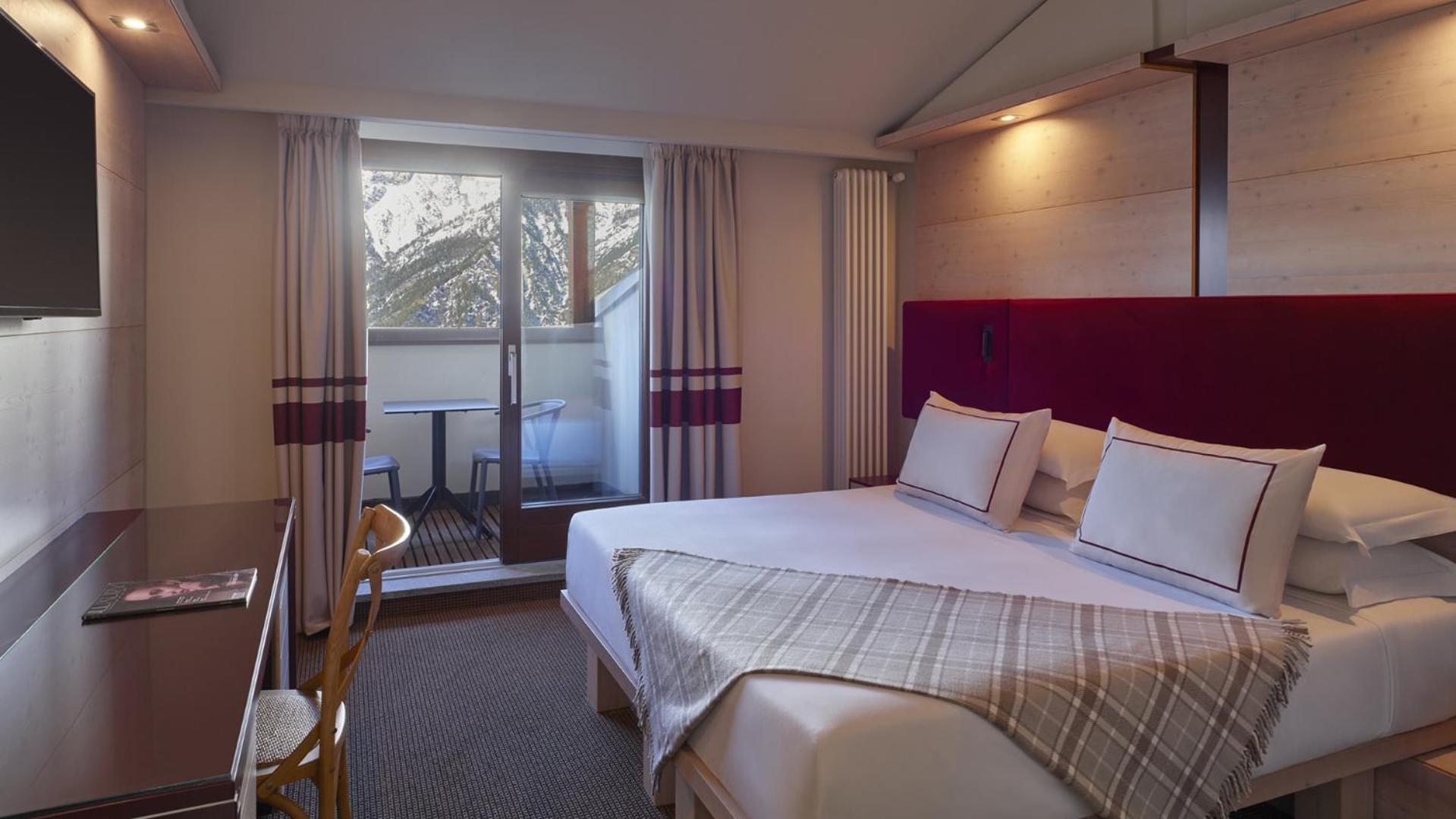 Hotel Sansicario Majestic Cesana Torinese Oda fotoğraf