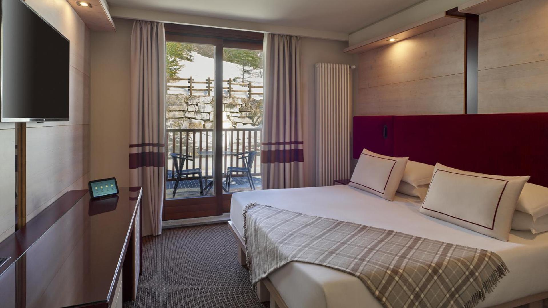 Hotel Sansicario Majestic Cesana Torinese Oda fotoğraf